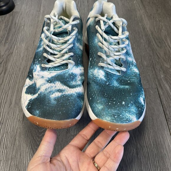 Strike Mvmnt Haze Trainer Shoes Mens 12.5 Blue White Car Wash Print